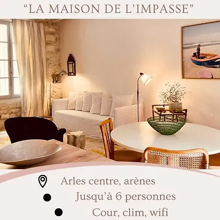 La Maison De Limpasse Arenes Arles